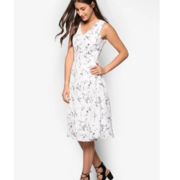 zalora floral dress